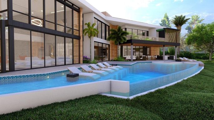 Backyard, Exterior, Pool