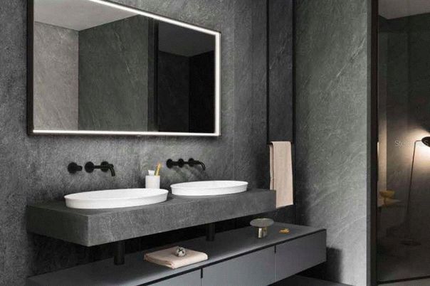 Bathroom, Dual Sink Vanities, Interior