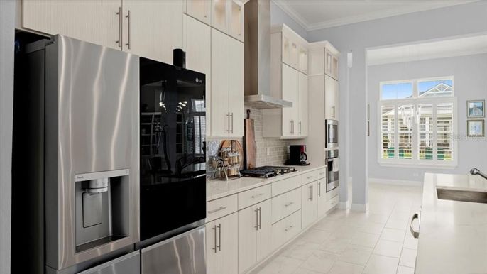 Interior, Kitchen, Stainless Steel Appliances