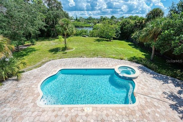 Backyard, Exterior, Pool, Water