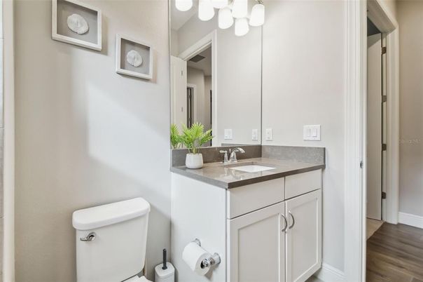 Bathroom, Interior, Wood Texture Flooring