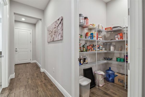 Interior, Recessed Lighting, Wood Texture Flooring