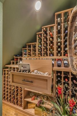 Interior, Recessed Lighting, Wine Storage