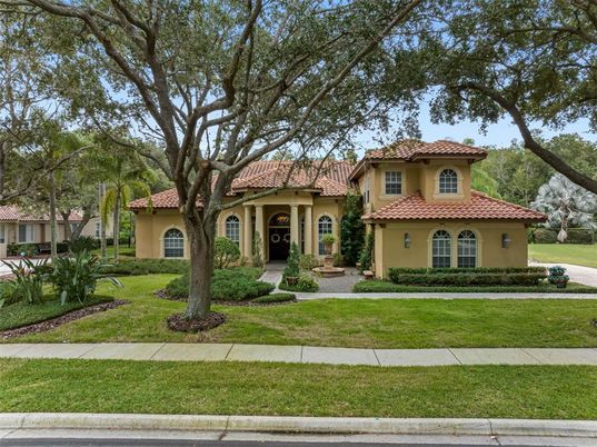 Backyard, Exterior, Facade, Mediterranean