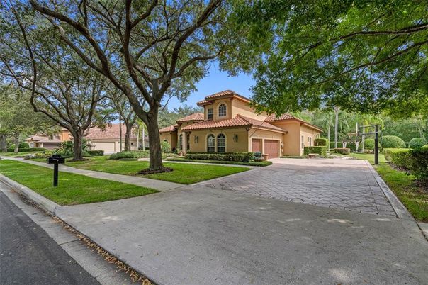 Backyard, Exterior, Facade, Mediterranean
