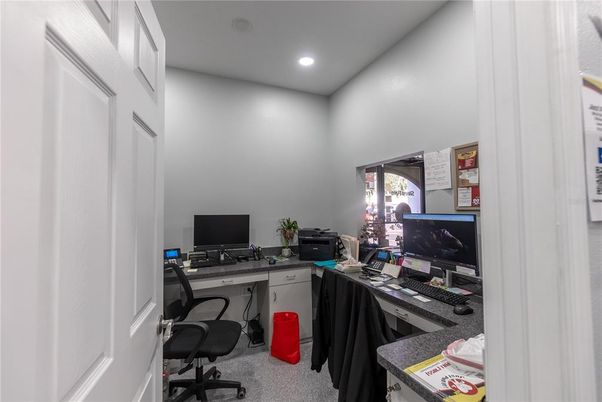 Home Office, Interior, Recessed Lighting
