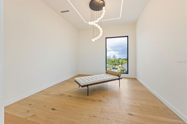 Interior, Pendant Lights, Wood Texture Flooring