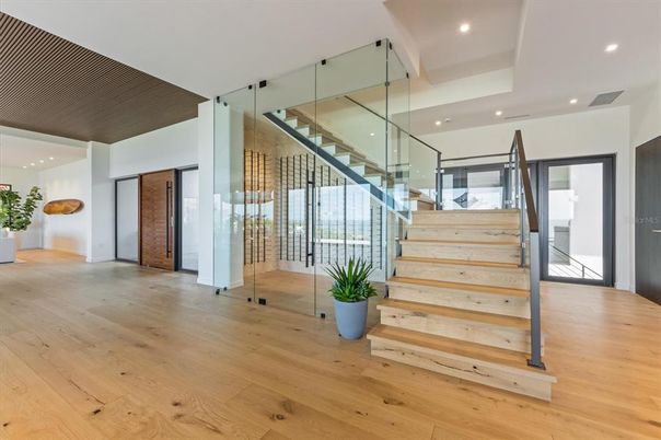 Interior, Recessed Lighting, Wood Texture Flooring