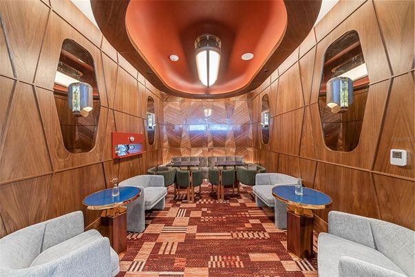 Interior, Recessed Lighting, Wooden Walls