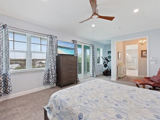 Bedroom, Fitness Equipment, Interior, Recessed Lighting