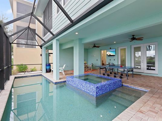 Glass Ceilings, Interior, Pool, Recessed Lighting, Sun Room