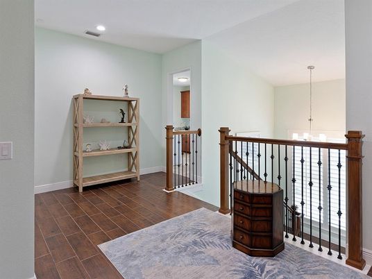 Chandelier, Interior, Pendant Lights, Recessed Lighting, Wood Texture Flooring