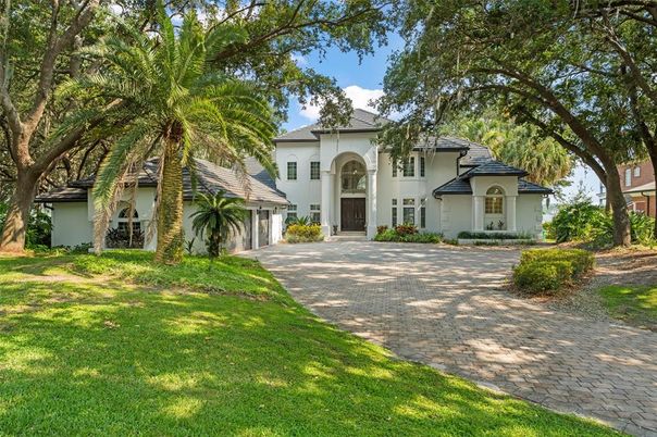 Attached, Backyard, Exterior, Facade, French Provincial