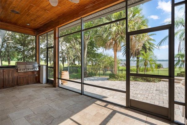Interior, Sun Room, Wooden Ceilings