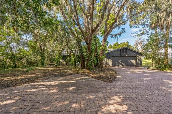 Backyard, Detached Garage, Exterior