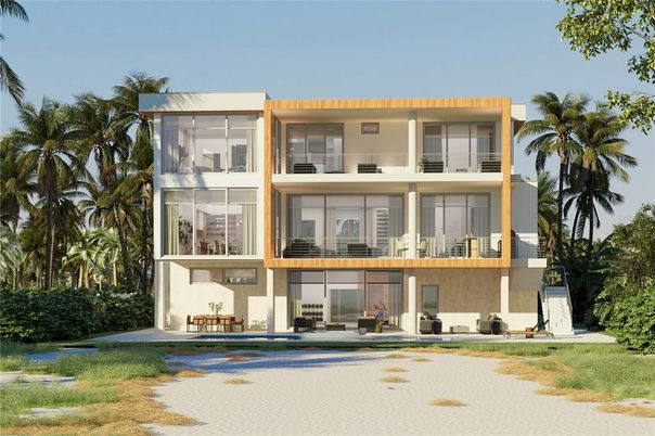 Backyard, Exterior, Facade, Modern