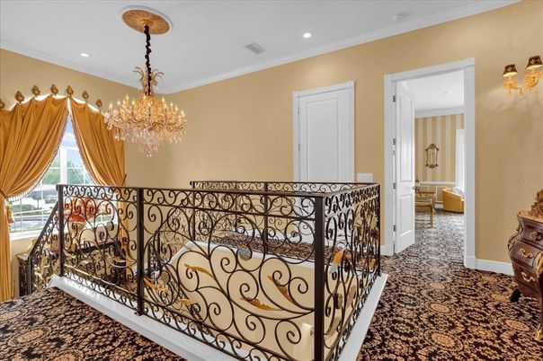 Chandelier, Interior, Recessed Lighting