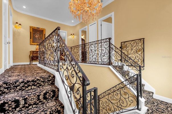 Chandelier, Interior, Recessed Lighting