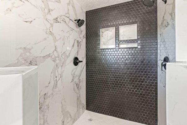 Bathroom, Interior, Marble Walls