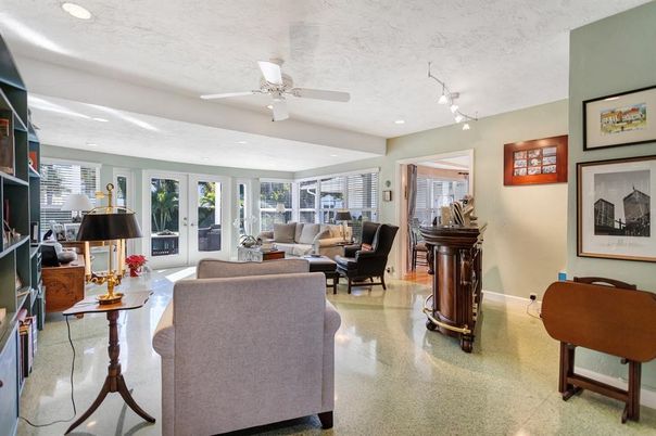 Interior, Living room, Piano, Recessed Lighting