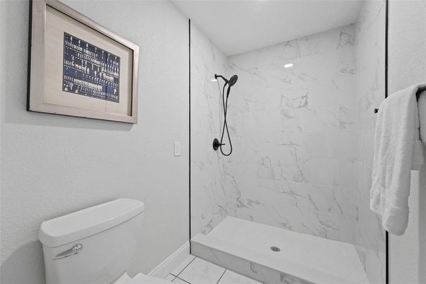 Bathroom, Glass Shower, Interior, Marble, Marble Walls