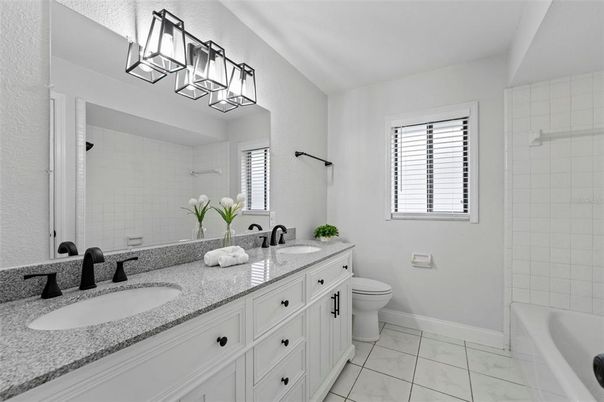 Bathroom, Dual Sink Vanities, Interior, Marble