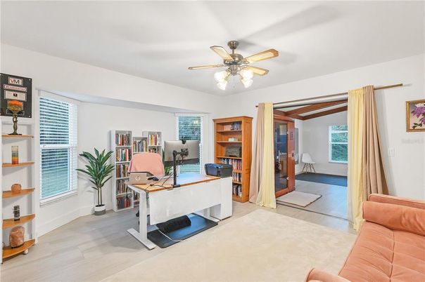 Home Office, Interior, Wood Texture Flooring