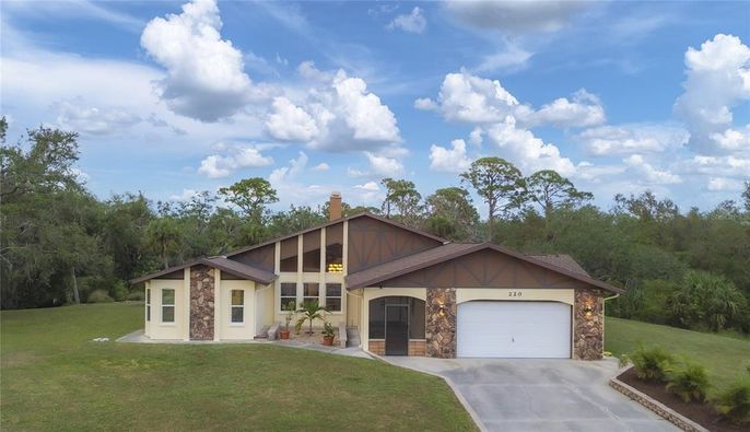 Attached, Backyard, Exterior, Facade, Ranch