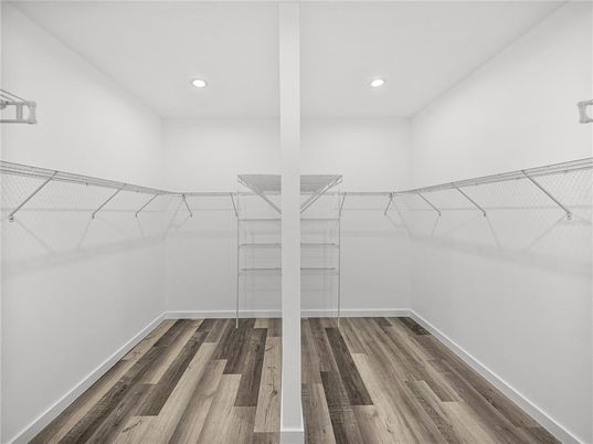 Interior, Recessed Lighting, Walk-in Closets, Wood Texture Flooring