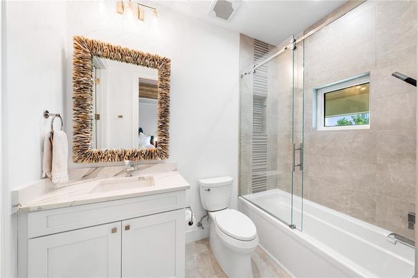 Bathroom, Glass Shower, Interior