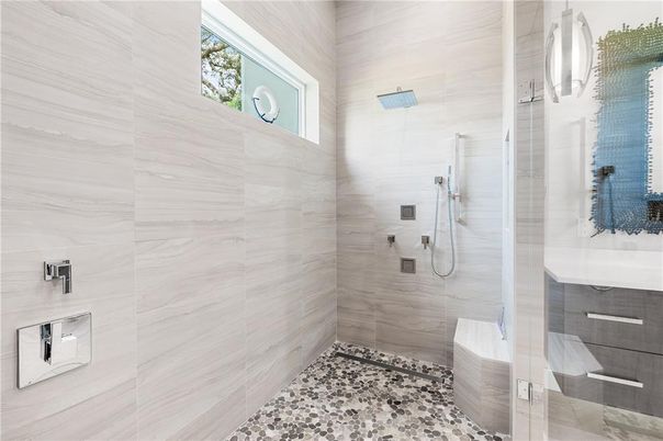 Bathroom, Glass Shower, Interior