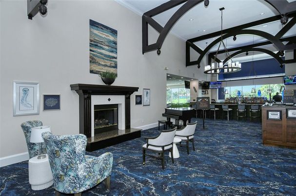 Fireplace, Interior, Pendant Lights, Piano, Recessed Lighting