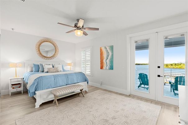 Bedroom, Interior, Water, Wood Texture Flooring