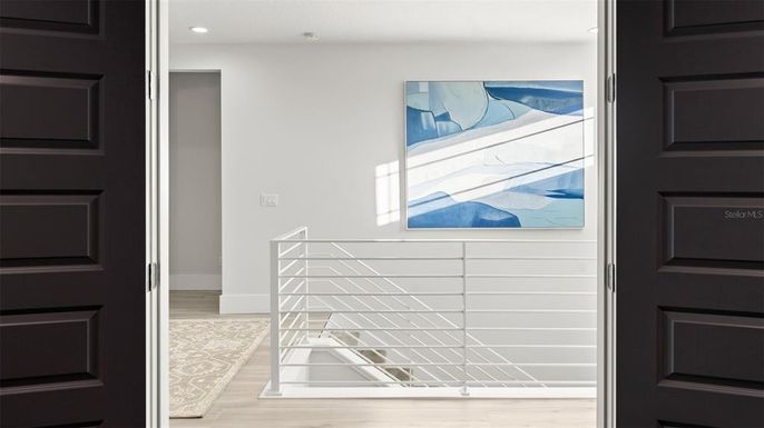 Interior, Recessed Lighting, Wood Texture Flooring