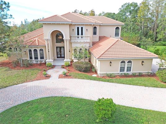 Backyard, Exterior, Facade, Mediterranean