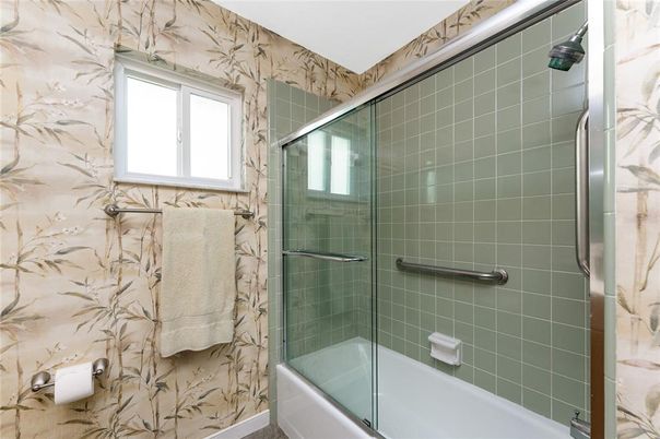 Bathroom, Glass Shower, Interior, Marble Walls