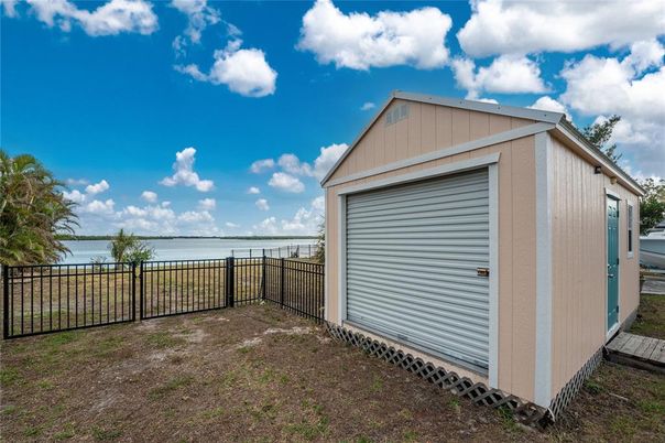 Detached Garage, Exterior, Water