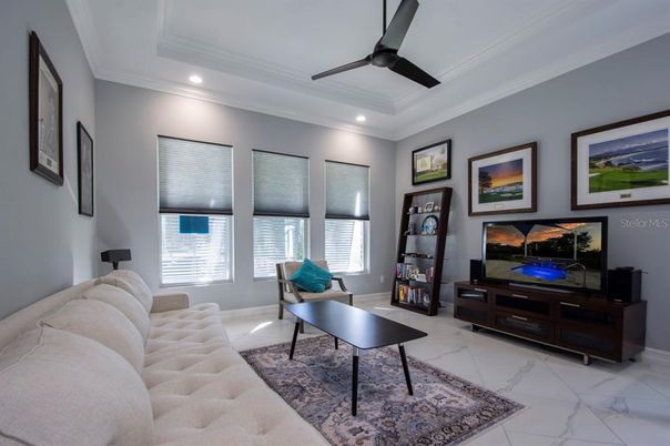 Interior, Living room, Marble, Recessed Lighting