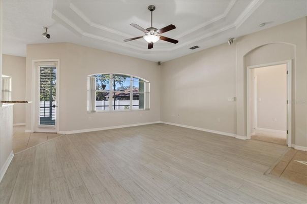 Empty room, Interior, Wood Texture Flooring