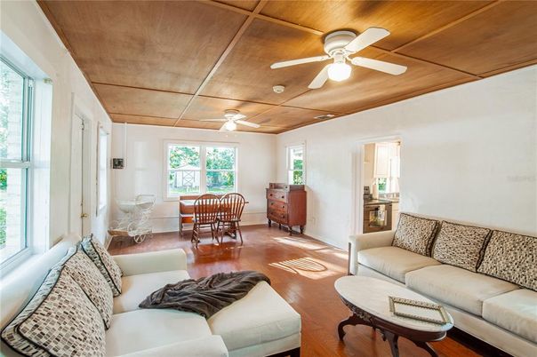 Dining room, Interior, Living room, Wooden Ceilings, Wood Texture Flooring