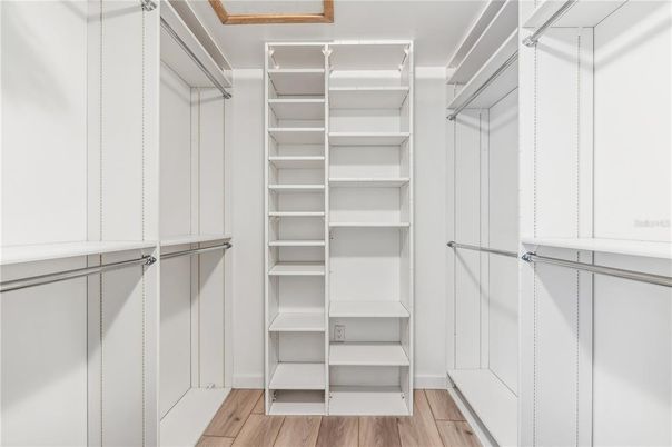 Interior, Walk-in Closets, Wood Texture Flooring