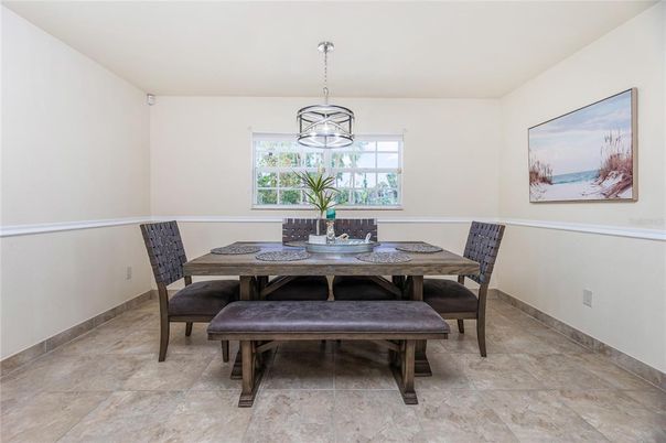 Dining room, Interior, Pendant Lights