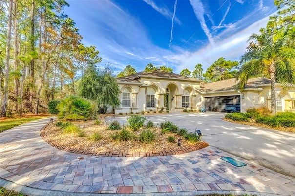 Attached, Backyard, Exterior, Facade, Mediterranean