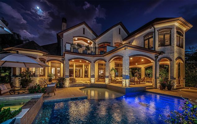 Exterior, Facade, Pool, French Provincial