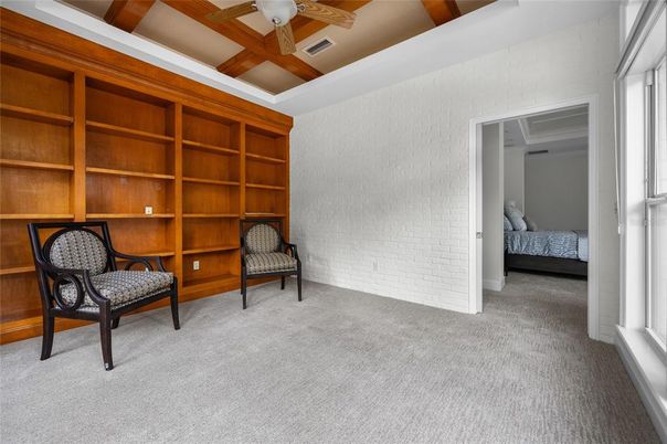 Bedroom, Interior, Wooden Beams