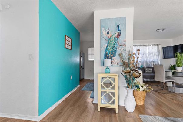 Dining room, Interior, Wood Texture Flooring