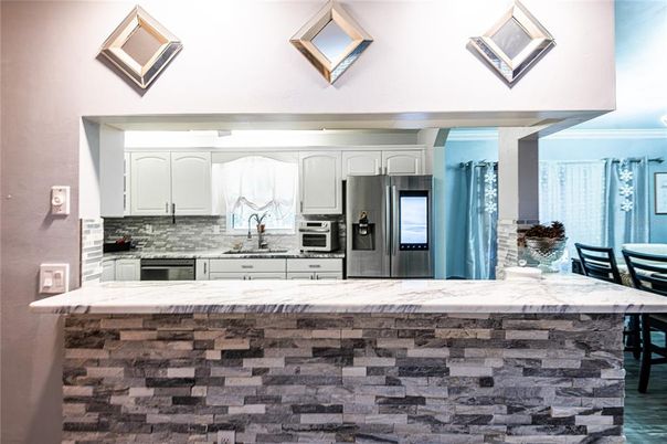 Interior, Kitchen, Stainless Steel Appliances
