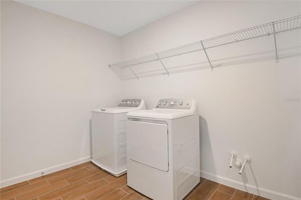 Interior, Utility Closets, Washer, Wood Texture Flooring