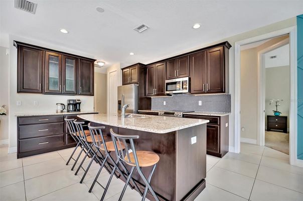 Interior, Kitchen, Recessed Lighting, Stainless Steel Appliances