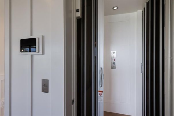 Elevator, Interior, Recessed Lighting
